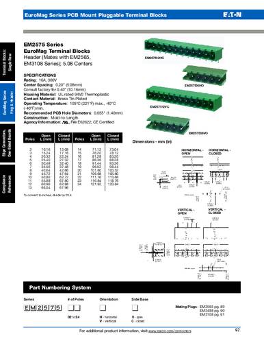 bussmannbyeaton Bussmann by Eaton EM257503VC BS