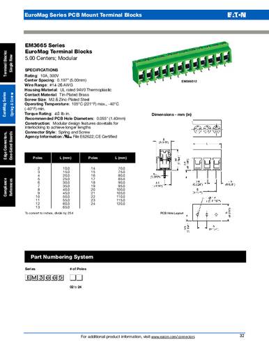 bussmannbyeaton Bussmann by Eaton EM366503 BS