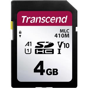 Transcend TS4GSDC410M SD-kaart 4 GB Class 10 UHS-I