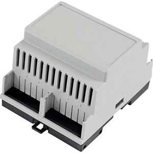 Hammond Electronics DIN-rail-behuizing 90 x 70 x 58 Polycarbonaat Lichtgrijs 1 stuk(s)