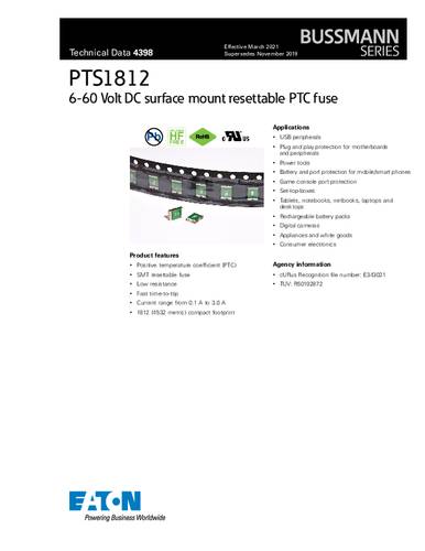 bussmannbyeaton Bussmann by Eaton PTS181224V110 BS