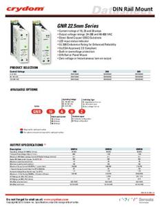 Crydom GNR20ACZ CRZ SSR