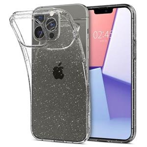 Spigen Liquid Crystal Glitter iPhone 13 Pro Max Cover - Doorzichtig