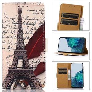 Glam Series Motorola Edge X30 Wallet Case - Eiffeltoren