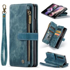 CaseMe Samsung Galaxy Z Fold 3 wallet hoesje - Blauw