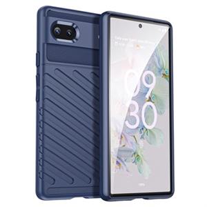 Thunder Series Google Pixel 6a TPU Case - Blauw