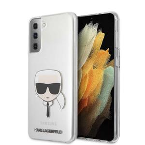 Karl Lagerfeld Backcase hoesje Samsung S21 Plus Transparant
