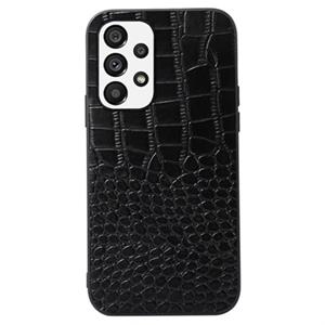 Crocodile Series Samsung Galaxy A53 5G Hybrid Case - Zwart