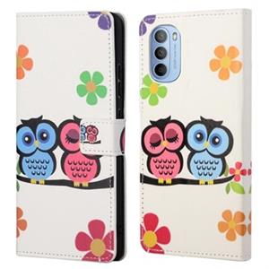 Style Series Motorola Moto G31/G41 Wallet Case - Owl Couple