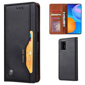 Card Set Series Huawei P Smart 2021 Wallet Case - Zwart