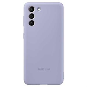 Silicone Cover für Galaxy S21+ 5G violett