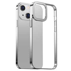 Baseus Glitter Serie iPhone 13 Cover - Zilver
