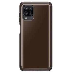 Samsung Original Silicone Clear Cover für das Galaxy A12 - Schwarz