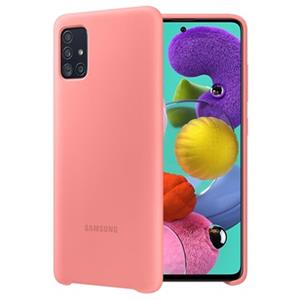 Samsung Silicone Cover für Galaxy A51 pink