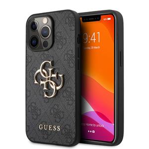 Guess 4G Metal Logo Case iPhone 13 Pro Grey