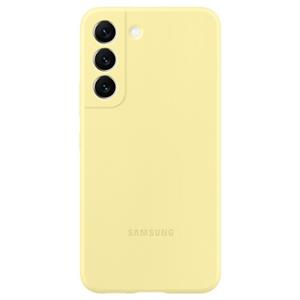 Samsung Galaxy S22 5G Siliconen Hoesje EF-PS901TYEGWW - Boter Geel