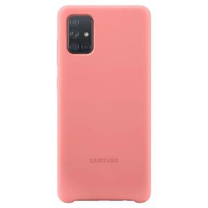 Samsung Silicone Cover für Galaxy A71 pink