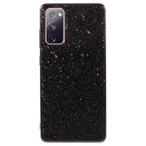 Glitter Series Samsung Galaxy S20 FE Hybrid Case - Zwart