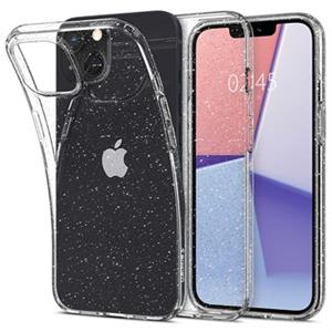 Spigen Liquid Crystal Glitter iPhone 13 TPU Case - Doorzichtig