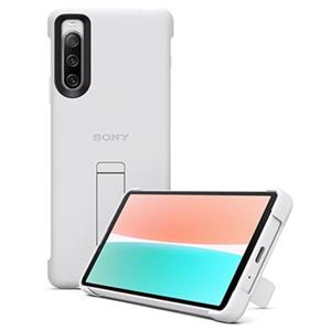 Sony Xperia 10 IV Style Cover met Standaard XQZ-CBCCH - Grijs