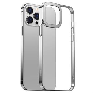 Baseus Glitter Serie iPhone 13 Pro Cover - Zilver