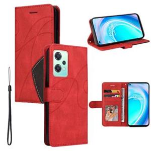 Bi-Color Series OnePlus Nord CE 2 Lite 5G Wallet Case - Rood