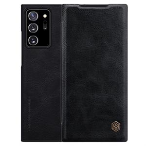 Nillkin Qin Series Samsung Galaxy Note20 Ultra Flip Case - Zwart