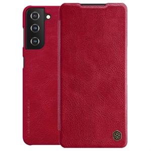 Nillkin Qin Series Samsung Galaxy S21+ 5G Flip Case - Rood