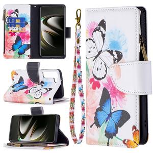 Fonu.nl Fonu Samsung S22 Plus Wallet Hoesje - Vlinder