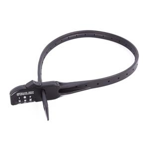 Stahlex Veiligheidsslot - Tie Rib - Tie Wrap - Cijferslot - 3 Cijferig - 1.2 x 56 cm - Zwart
