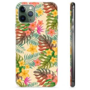 iPhone 11 Pro TPU Case - Roze Bloemen