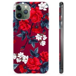 iPhone 11 Pro TPU Case - Vintage Bloemen