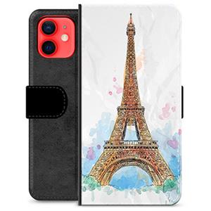 iPhone 12 mini Premium Wallet Case - Parijs