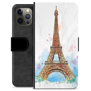 iPhone 12 Pro Max Premium Wallet Case - Parijs