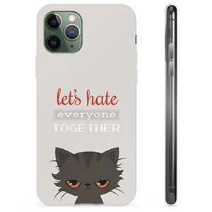 iPhone 11 Pro TPU-hoesje - Angry Cat