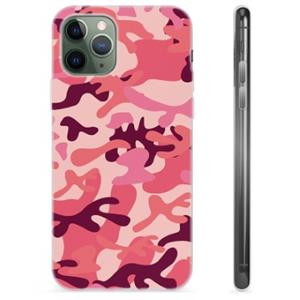 iPhone 11 Pro TPU Case - Roze Camouflage