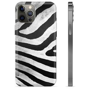 iPhone 12 Pro Max TPU-hoesje - Zebra