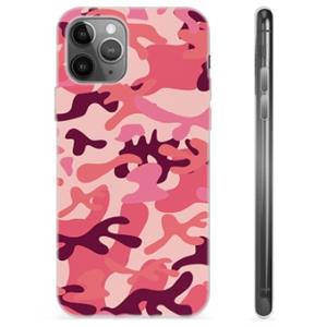 iPhone 11 Pro Max TPU Hoesje - Roze Camouflage