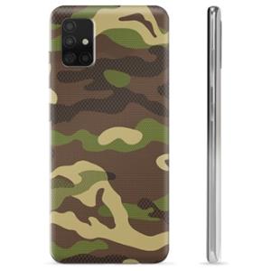 Samsung Galaxy A51 TPU Hoesje - Camouflage