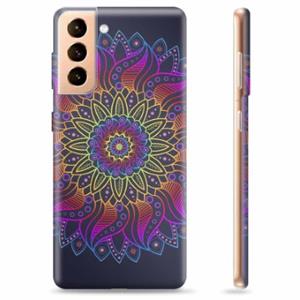 Samsung Galaxy S21+ 5G TPU Hoesje - Kleurrijke Mandala