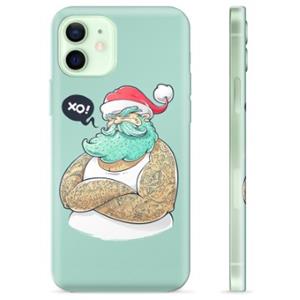 iPhone 12 TPU Hoesje - Moderne Kerstman