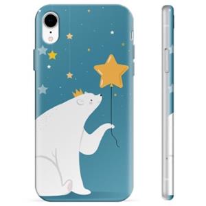 iPhone XR TPU-hoesje - ijsbeer