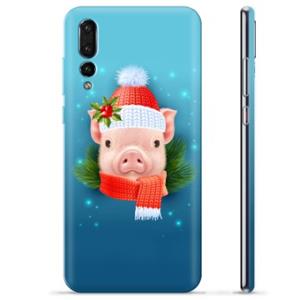 Huawei P20 Pro TPU-hoesje - Winter Piggy