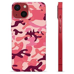 iPhone 13 Mini TPU Hoesje - Roze Camouflage