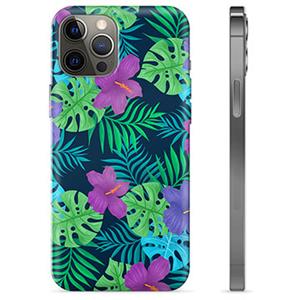 iPhone 12 Pro Max TPU-hoesje - tropische bloem