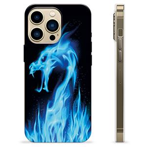 iPhone 13 Pro Max TPU-hoesje - Blue Fire Dragon