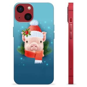 iPhone 13 Mini TPU-hoesje - Winter Piggy