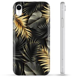 iPhone XR TPU-hoesje - Gouden bladeren