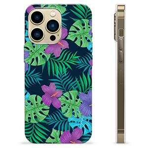 iPhone 13 Pro Max TPU-hoesje - tropische bloem