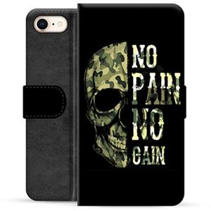 iPhone 7/8/SE (2020)/SE (2022) Premium Portemonnee Hoesje - No Pain, No Gain